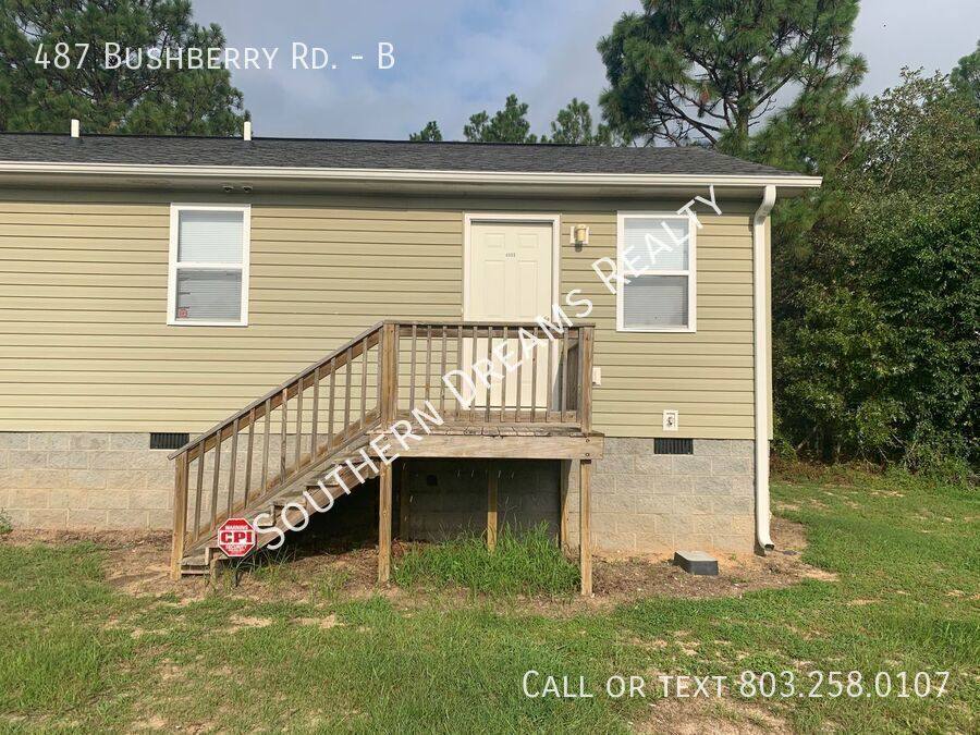 House for rent at 487 Bushberry Rd #B, Pelion, SC 29123