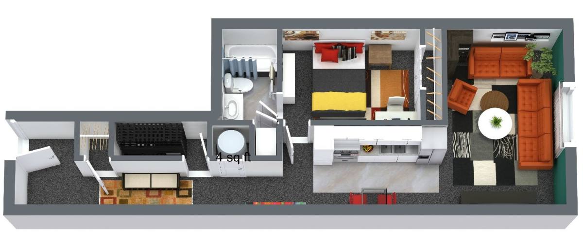 Apartment for rent at 311 S 15th St, Omaha, NE 68102