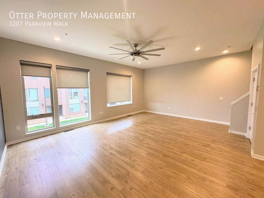 Townhouse for rent at 3207 Parkview Walk, Philadelphia, PA 19125