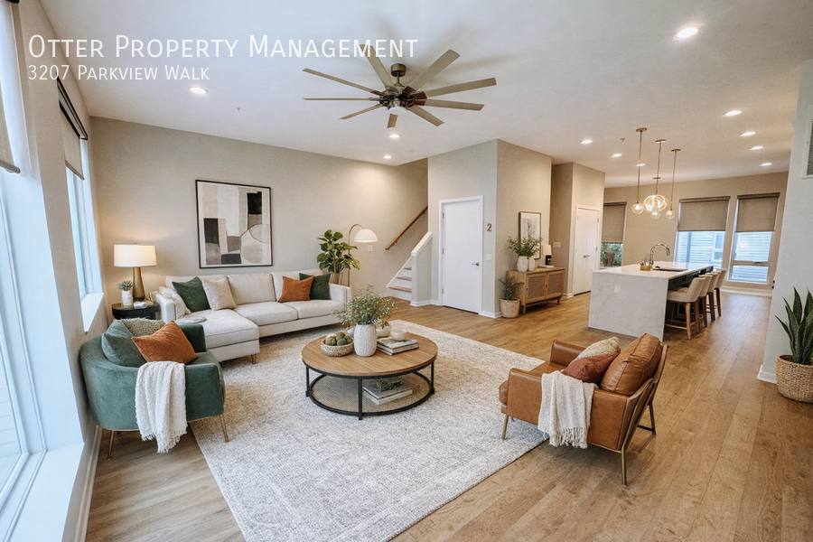 Townhouse for rent at 3207 Parkview Walk, Philadelphia, PA 19125