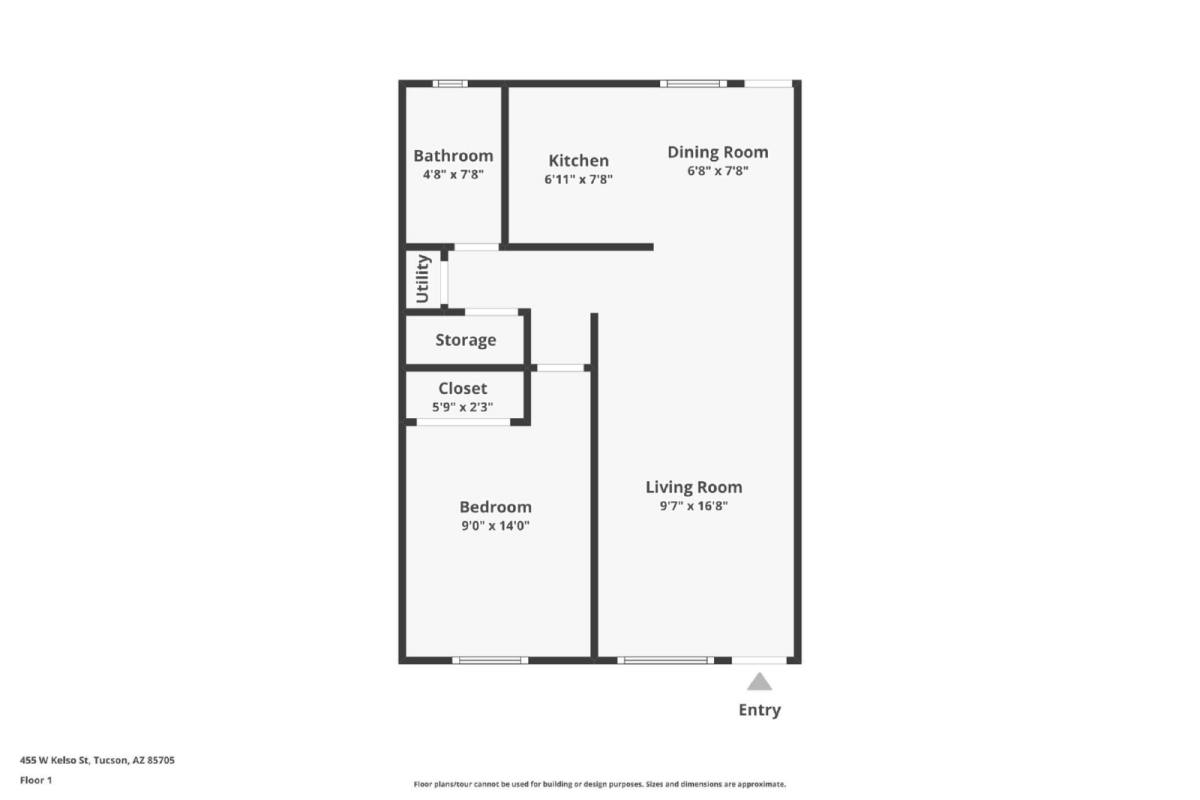 Apartment for rent at 455 W Kelso St, Tucson, AZ 85705