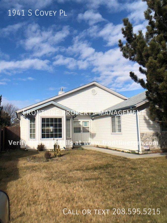 House for rent at 1941 S Covey Place, Meridian, ID 83642