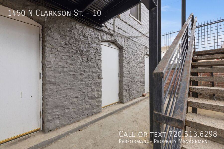 Apartment for rent at 1450 N Clarkson St #10, Denver, CO 80218