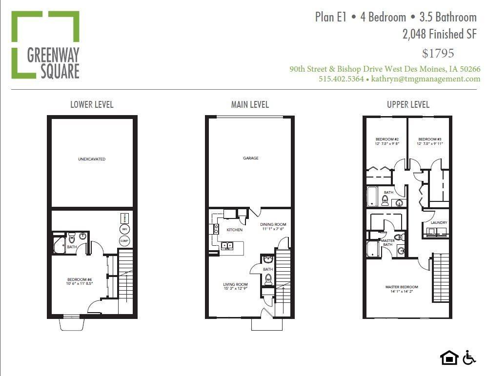 Townhouse for rent at 9061 Burkwood Dr, West Des Moines, IA 50266