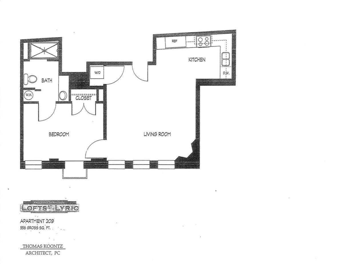 Apartment for rent at 115 College Ave #209, Blacksburg, VA 24060