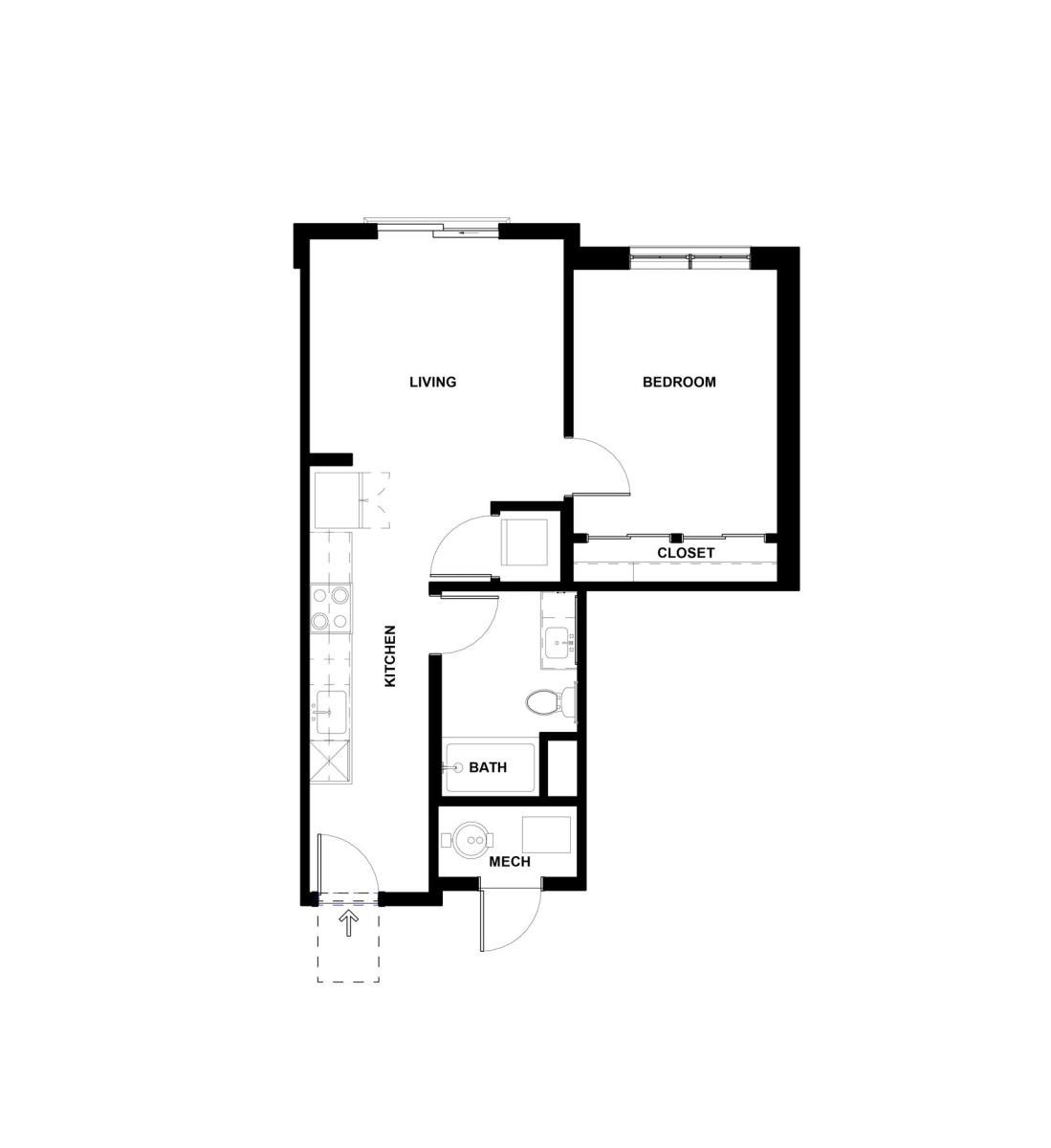 Apartment for rent at 801 10th St, Marion, IA 52302