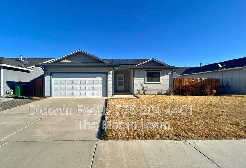 House for rent at 210 Emigrant Way, Fernley, NV 89408