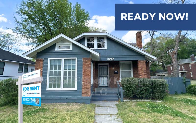 House for rent at 1492 Faxon Ave, Memphis, TN 38104