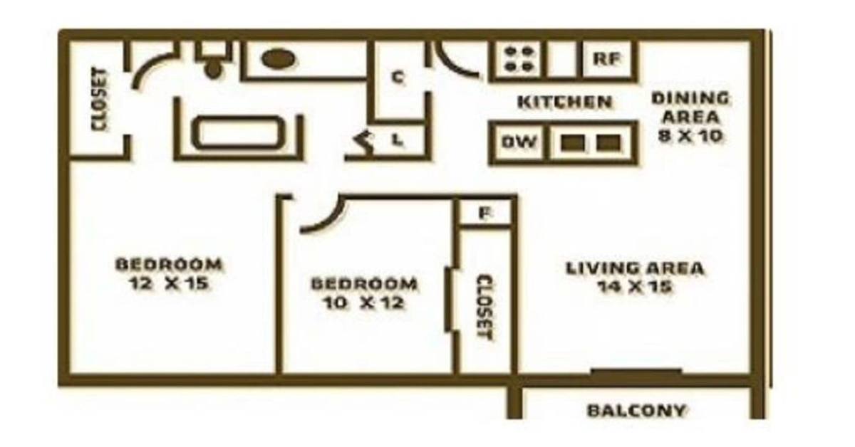 Apartment for rent at 3711 SW Park S Court, Topeka, KS 66609