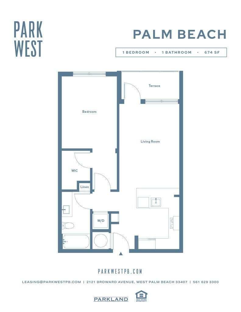 Apartment for rent at 2121 Broward Ave #303, West Palm Beach, FL 33407