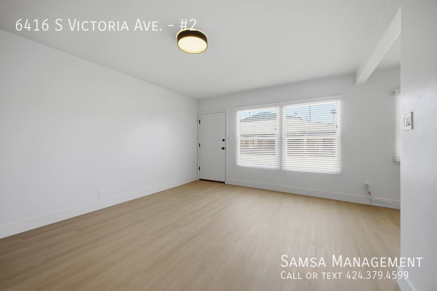 Apartment for rent at 6416 S Victoria Ave #2, Los Angeles, CA 90043
