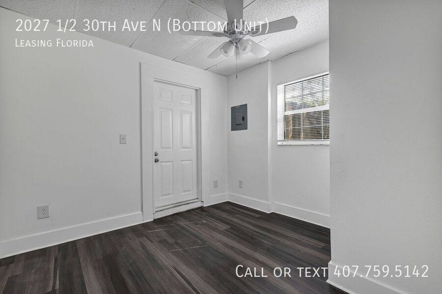 House for rent at 2027 1 2 30th Ave N Bottom, Saint Petersburg, FL 33713