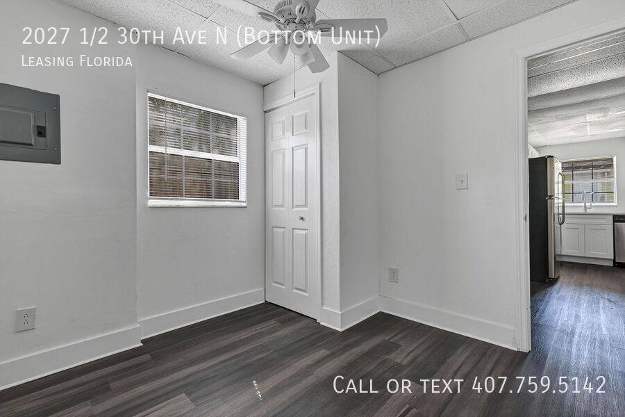 House for rent at 2027 1 2 30th Ave N Bottom, Saint Petersburg, FL 33713