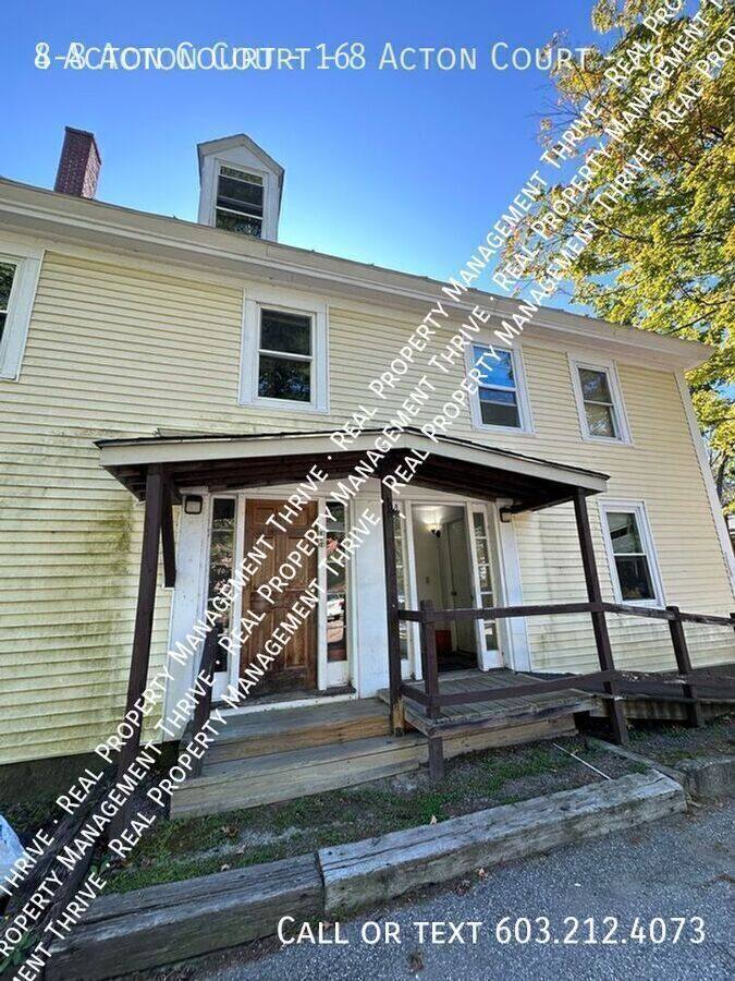 Apartment for rent at 8 Acton Court #16, Greenville, NH 03048