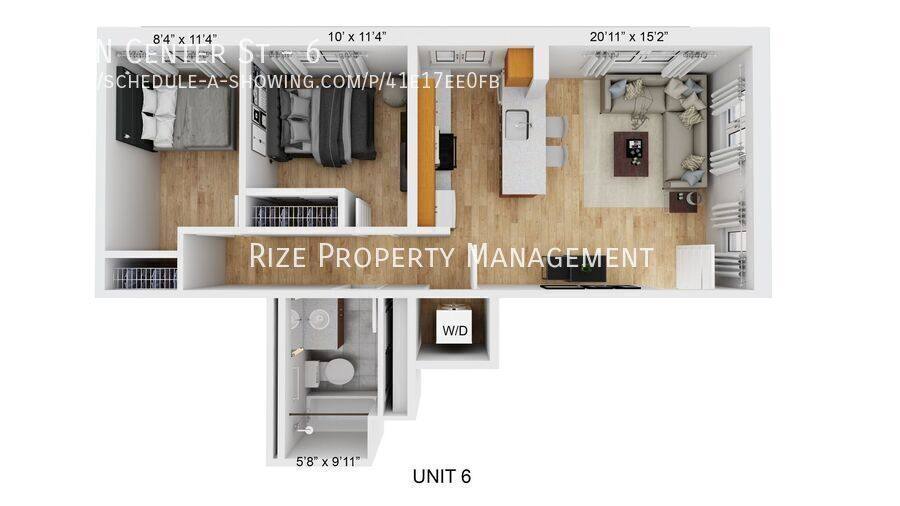 Apartment for rent at 561 N Center St #6, Salt Lake City, UT 84102