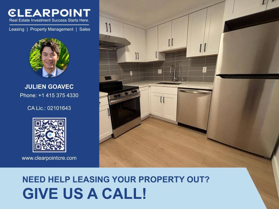 Apartment for rent at 1408 Shafter Ave #1, San Francisco, CA 94124