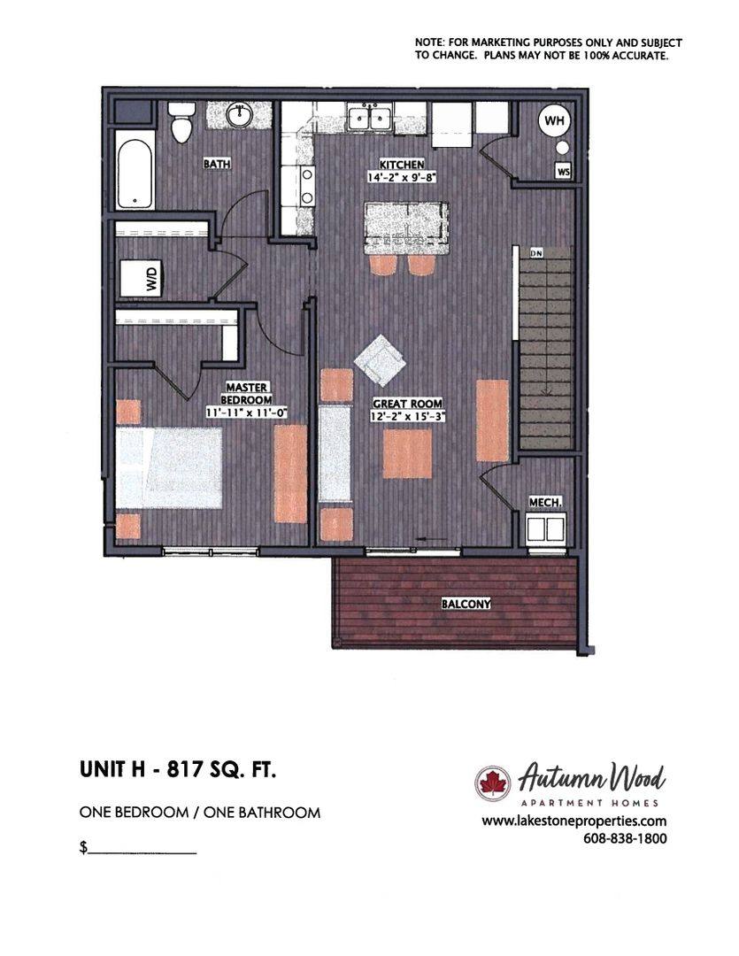 Apartment for rent at 604 Autumn Wood Parkway, Deerfield, WI 53531