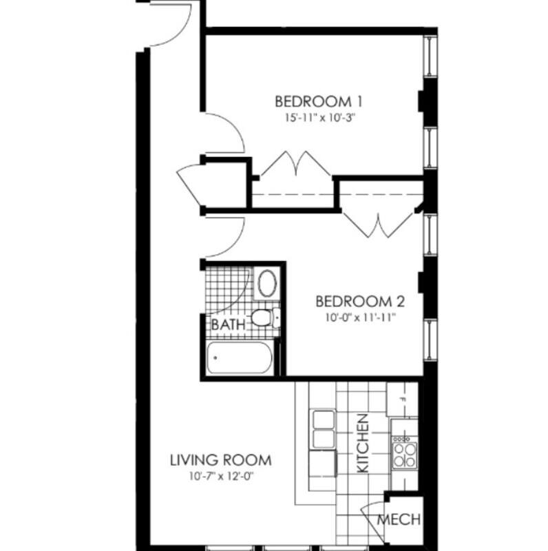 Apartment for rent at 301 Goshen St #2F, Richmond, VA 23220