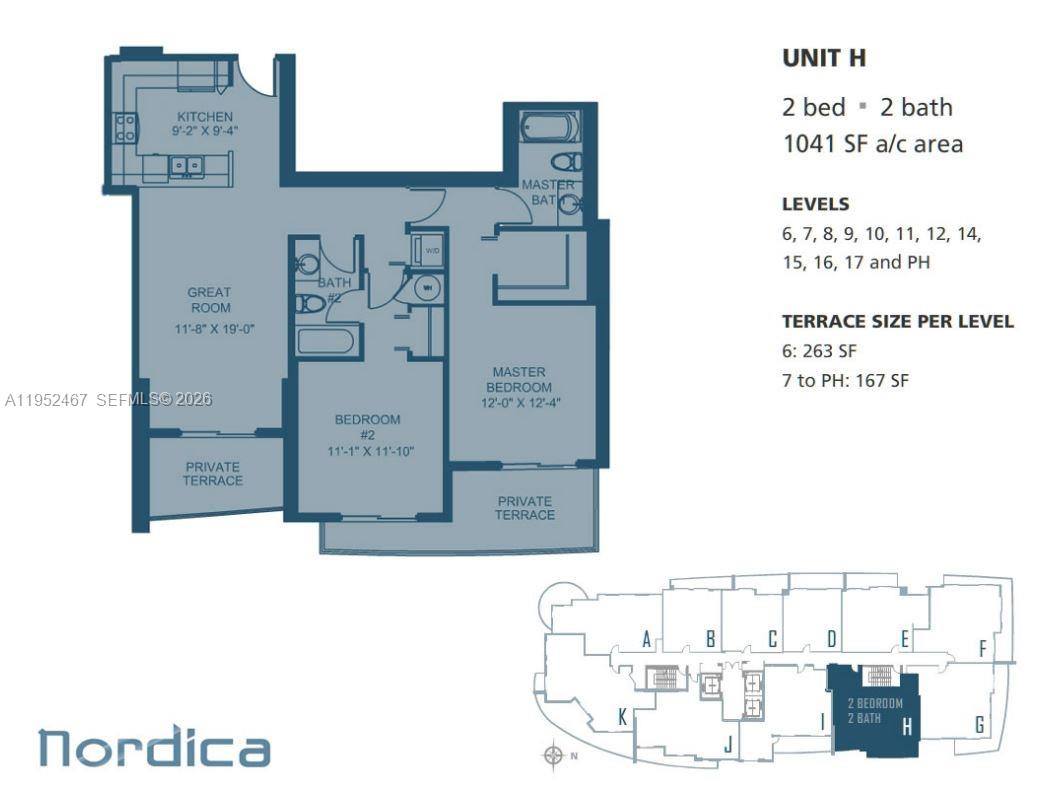 Condo for rent at 2525 SW 3rd Ave #1709, Miami, FL 33129