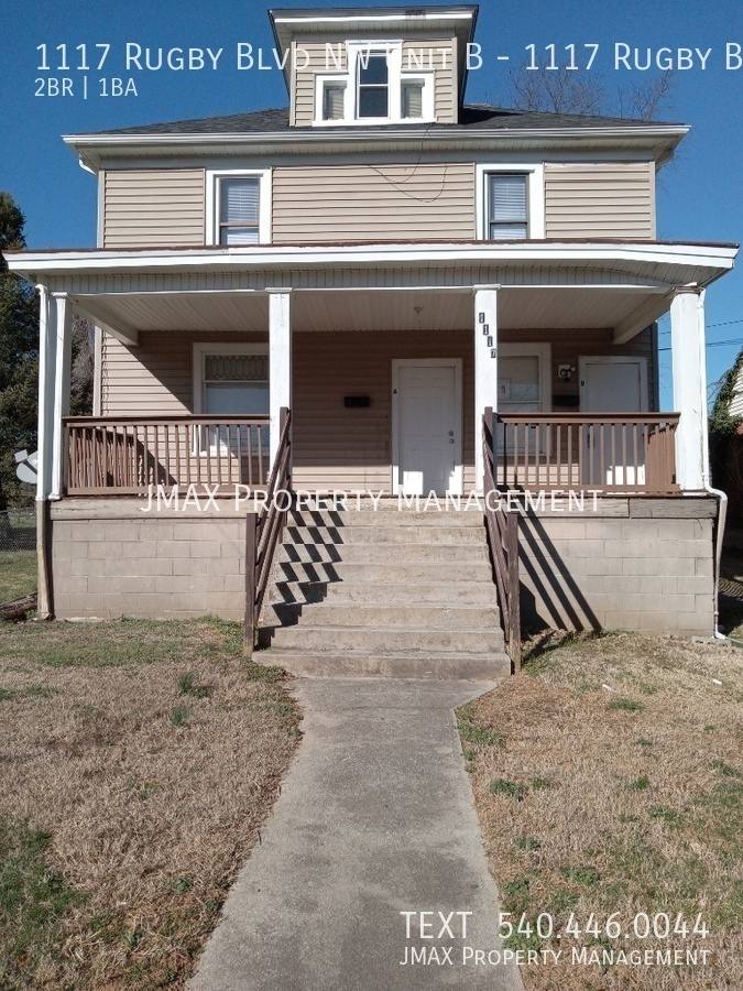 Apartment for rent at 1117 Rugby Blvd NW #B, Roanoke, VA 24017