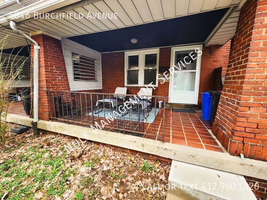 Apartment for rent at 5846 Burchfield Ave, Pittsburgh, PA 15217