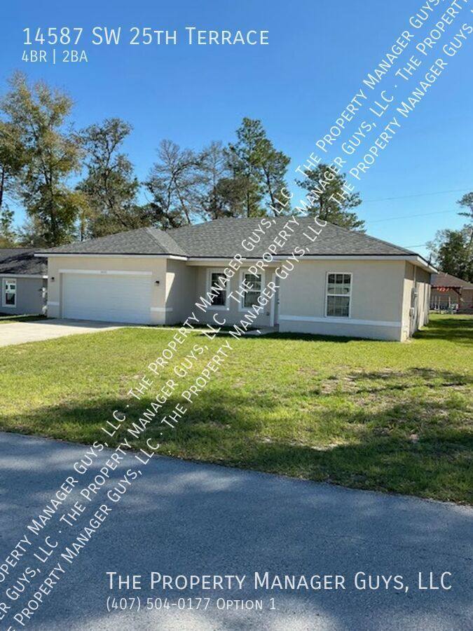 House for rent at 14587 SW 25th Terrace, Ocala, FL 34473