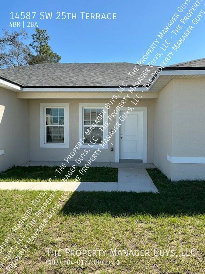 House for rent at 14587 SW 25th Terrace, Ocala, FL 34473