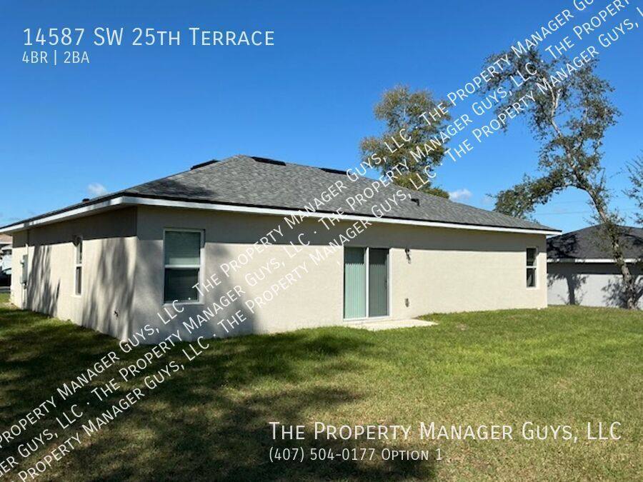 House for rent at 14587 SW 25th Terrace, Ocala, FL 34473