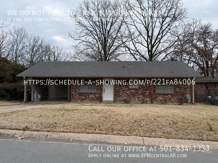 House for rent at 8606 Holiday Dr, Sherwood, AR 72120