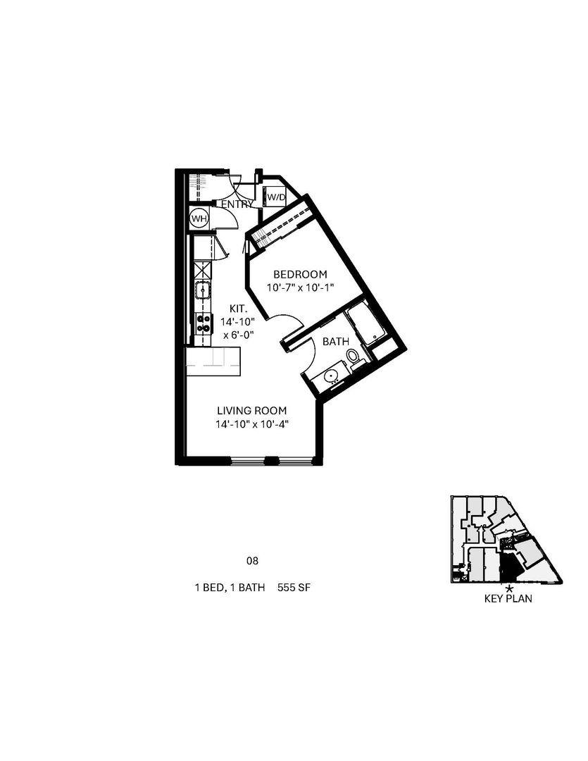 Apartment for rent at 1133 Griswold St, Detroit, MI 48226