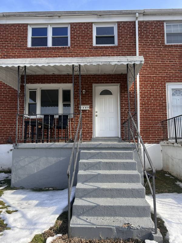 Townhouse for rent at 1409 Nicolay Way, Essex, MD 21221
