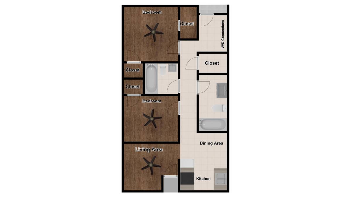Apartment for rent at 831 San Saba, College Station, TX 77845