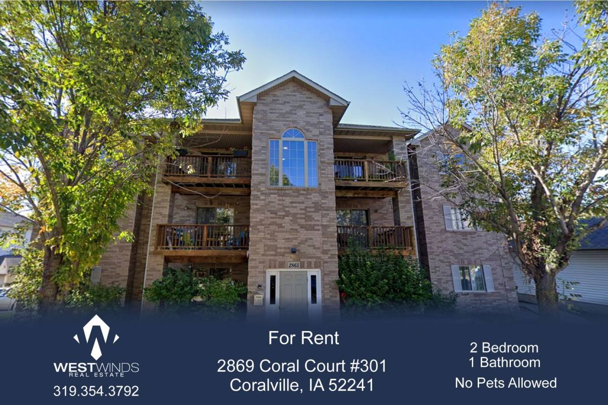 Apartment for rent at 2869 Coral Court, Coralville, IA 52241