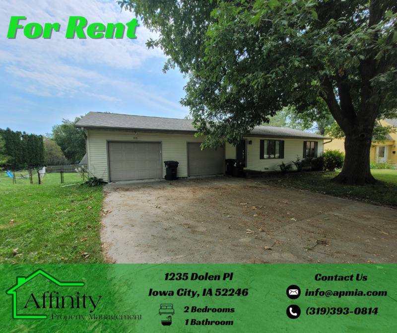 Apartment for rent at 1235 Dolen Place, Iowa City, IA 52246