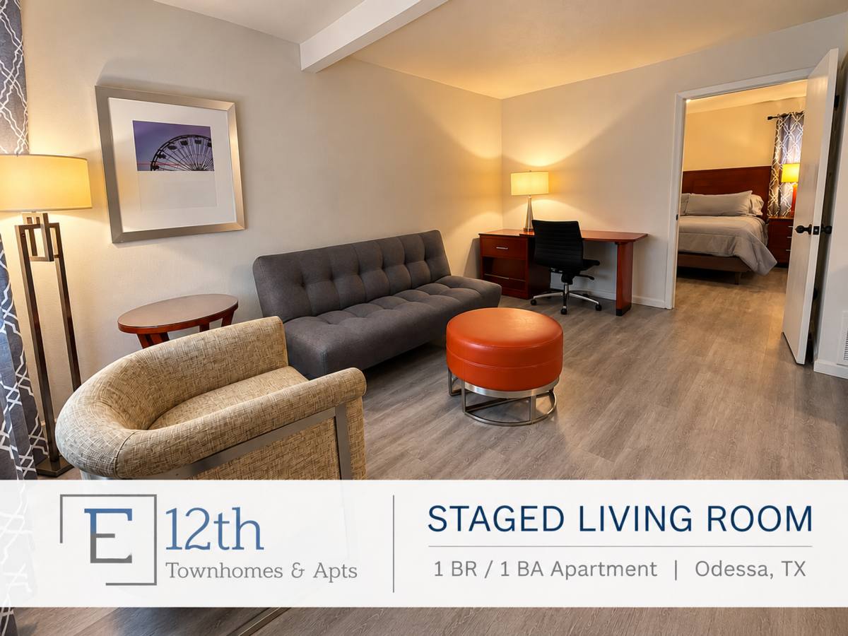 Townhouse for rent at East 12th Townhomes & Apts, 1120 N Jackson Ave, Odessa, TX 79761