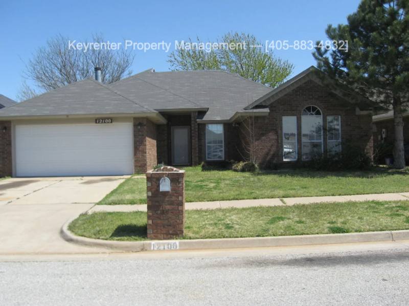 House for rent at 12100 Blueway Ave, Oklahoma City, OK 73162