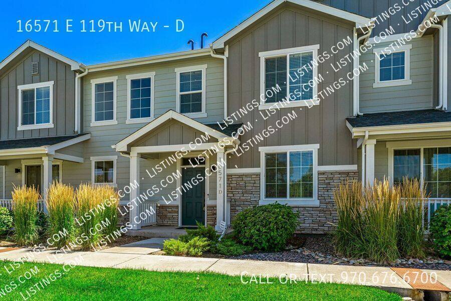 Townhouse for rent at 16571 E 119th Way #D, Commerce City, CO 80022