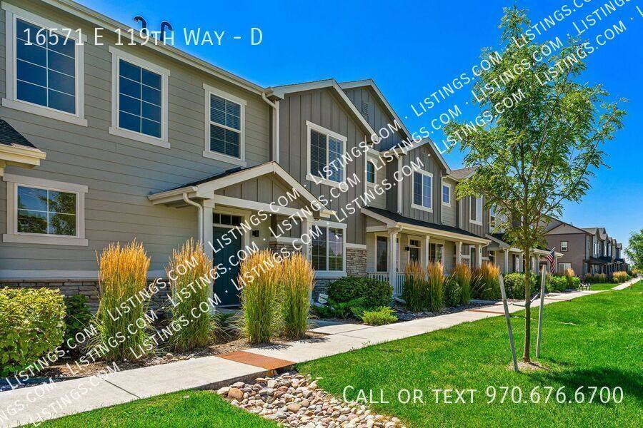 Townhouse for rent at 16571 E 119th Way #D, Commerce City, CO 80022