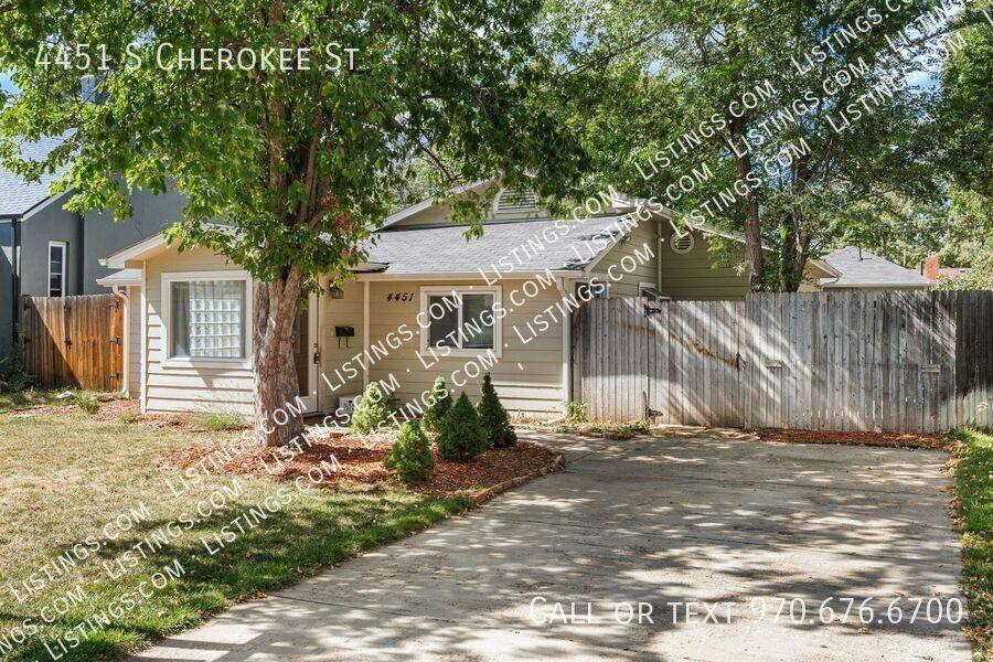 House for rent at 4451 S Cherokee St, Englewood, CO 80110