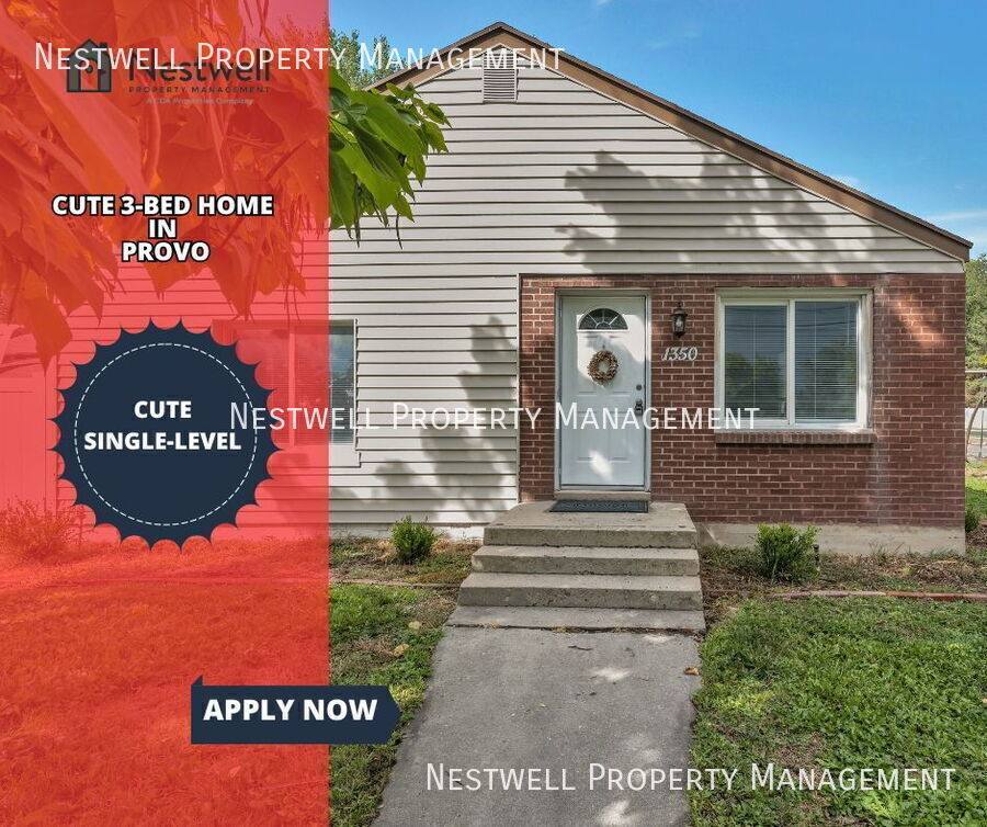 House for rent at 1350 W 600 S, Provo, UT 84601