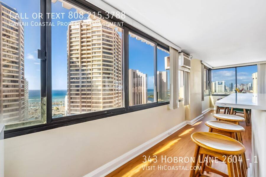 Condo for rent at 343 Hobron Lane 2604 #1, Honolulu, HI 96815