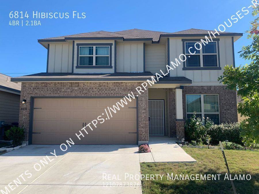 House for rent at 6814 Hibiscus Falls, San Antonio, TX 78218