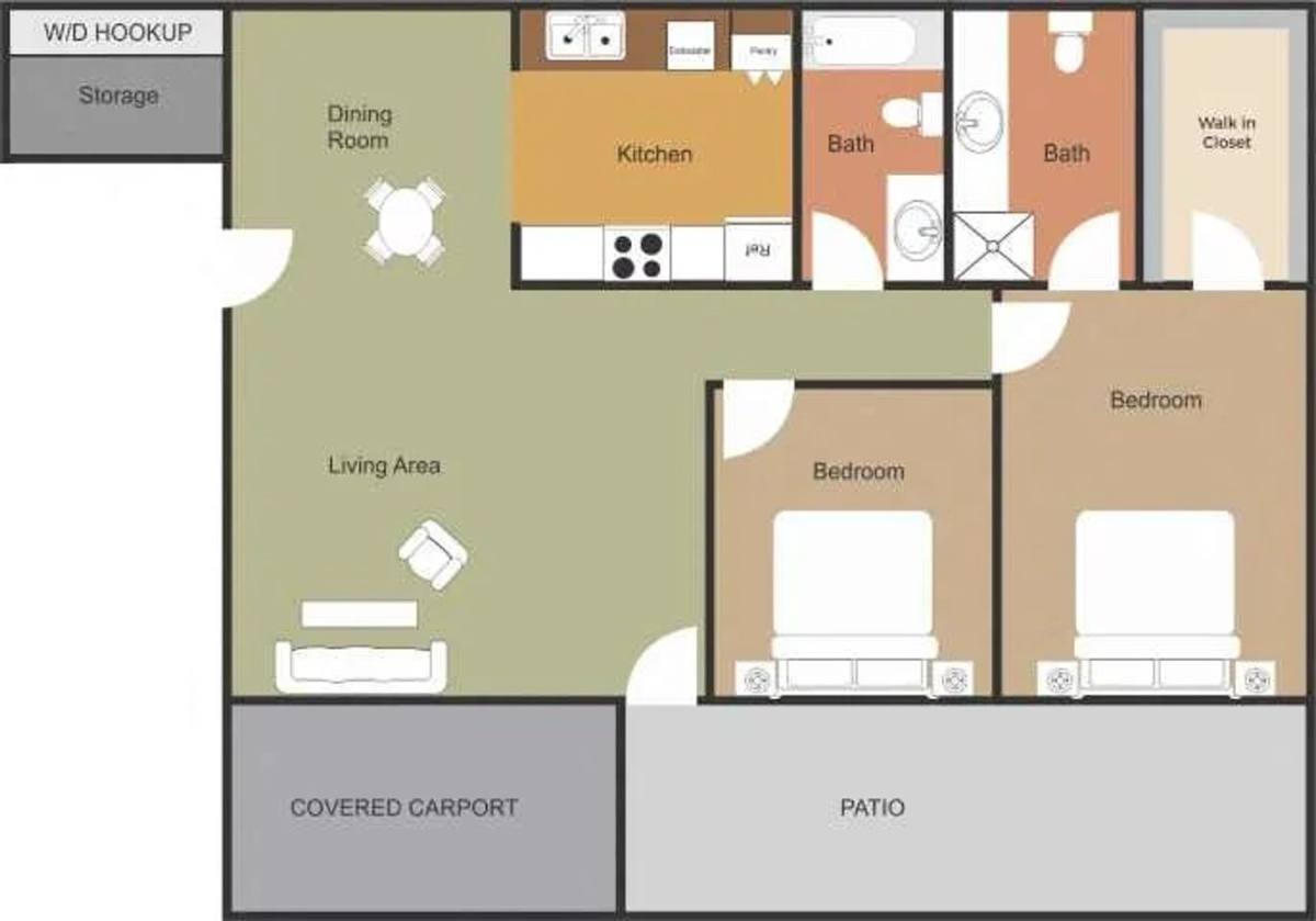 Apartment for rent at 6527 - 6541 N, Glendale, AZ 85301