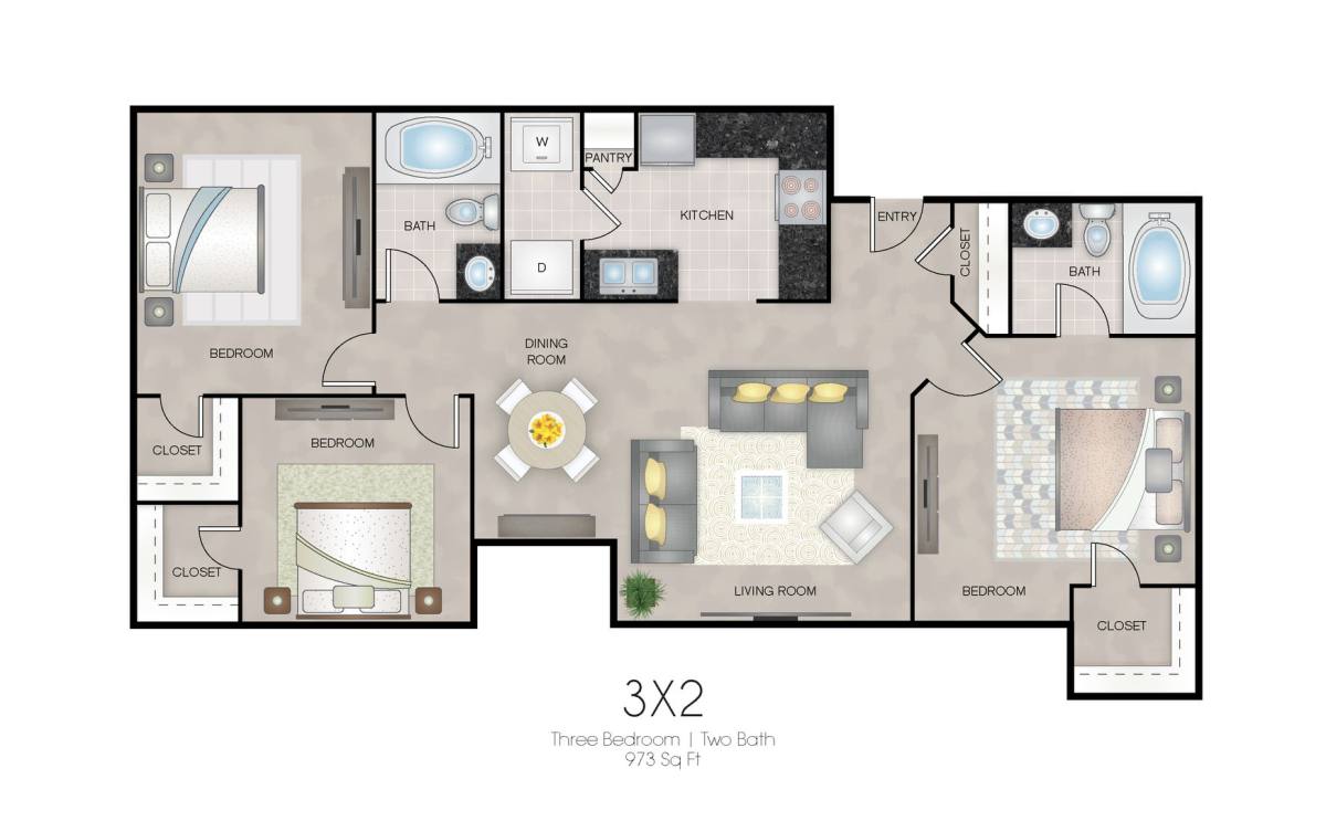 Apartment for rent at 5917 67th St, Lubbock, TX 79424