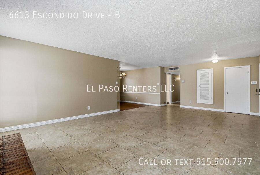Apartment for rent at 6613 Escondido Dr #B, El Paso, TX 79912