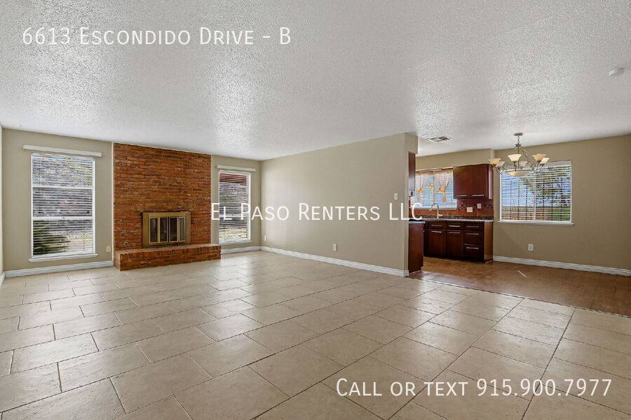Apartment for rent at 6613 Escondido Dr #B, El Paso, TX 79912