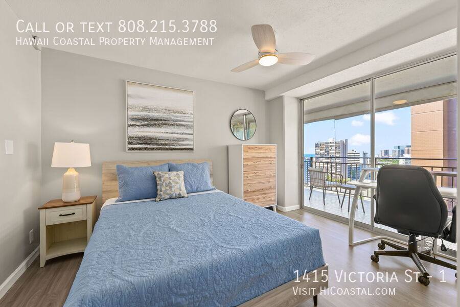 Apartment for rent at 1415 Victoria St #1, Honolulu, HI 96822