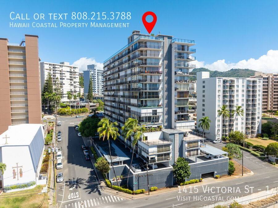 Apartment for rent at 1415 Victoria St #1, Honolulu, HI 96822
