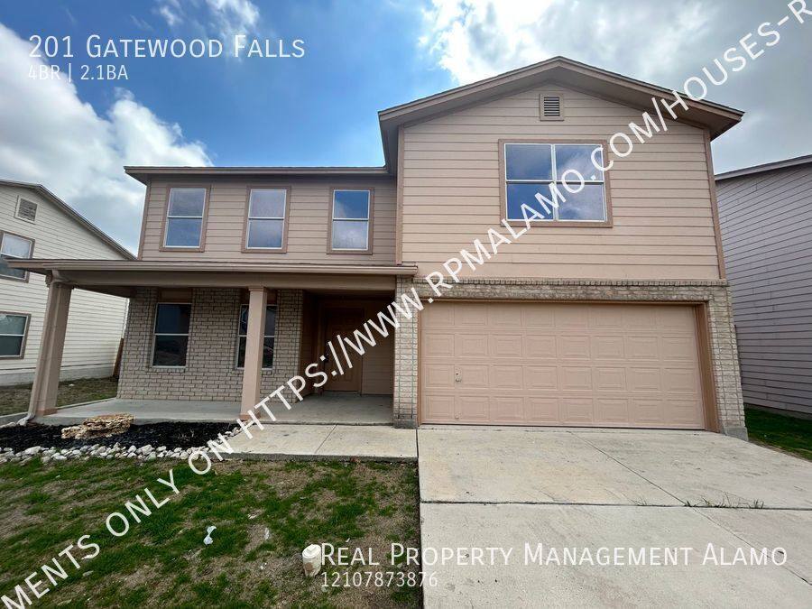 House for rent at 201 Gatewood Falls, Cibolo, TX 78108