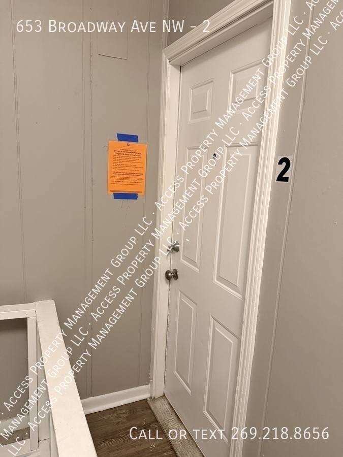 Apartment for rent at 653 Broadway Ave NW #2, Grand Rapids, MI 49504